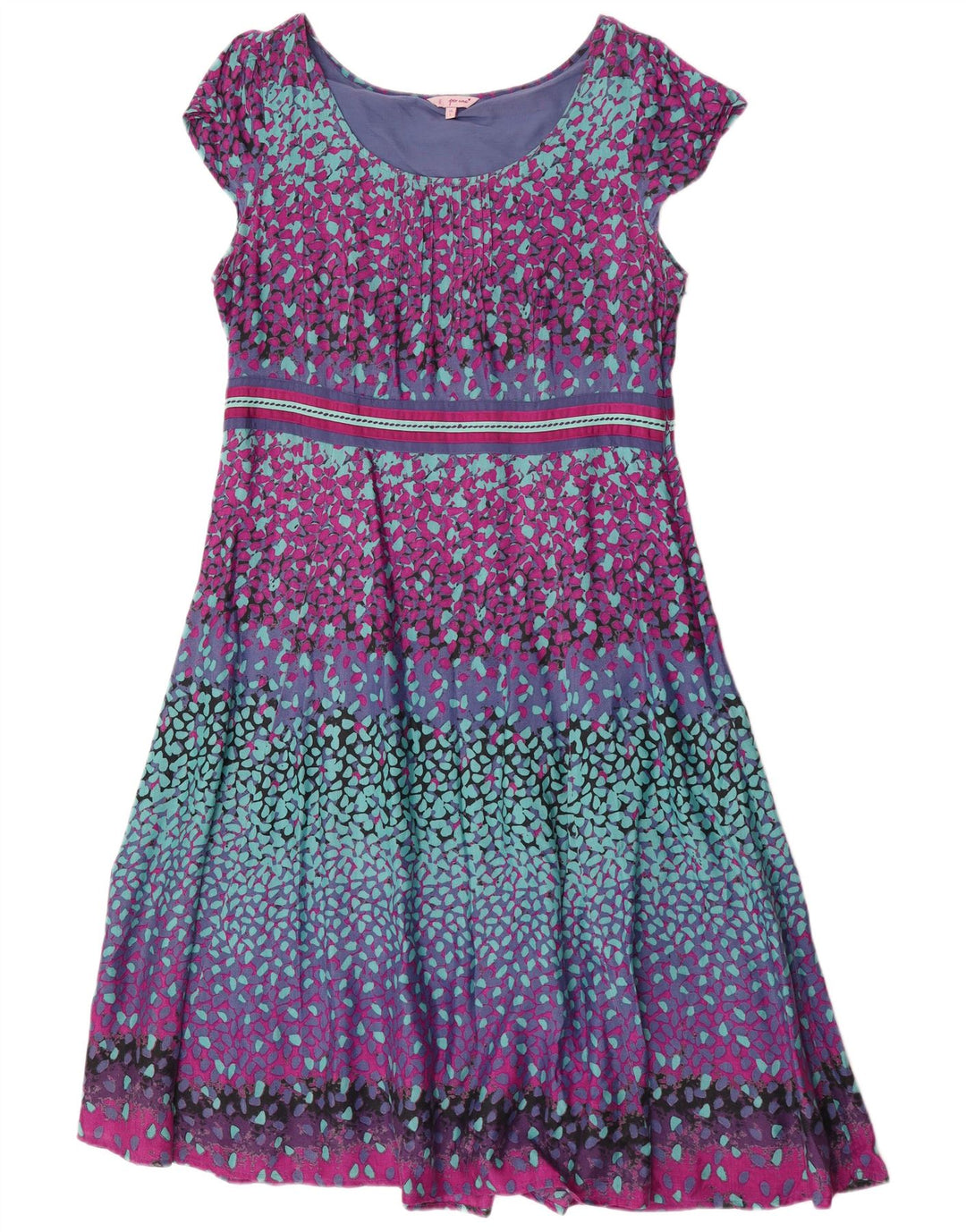 Marks & Spencer Robe trapèze Per Una pour femme UK 16 Large Multicolore