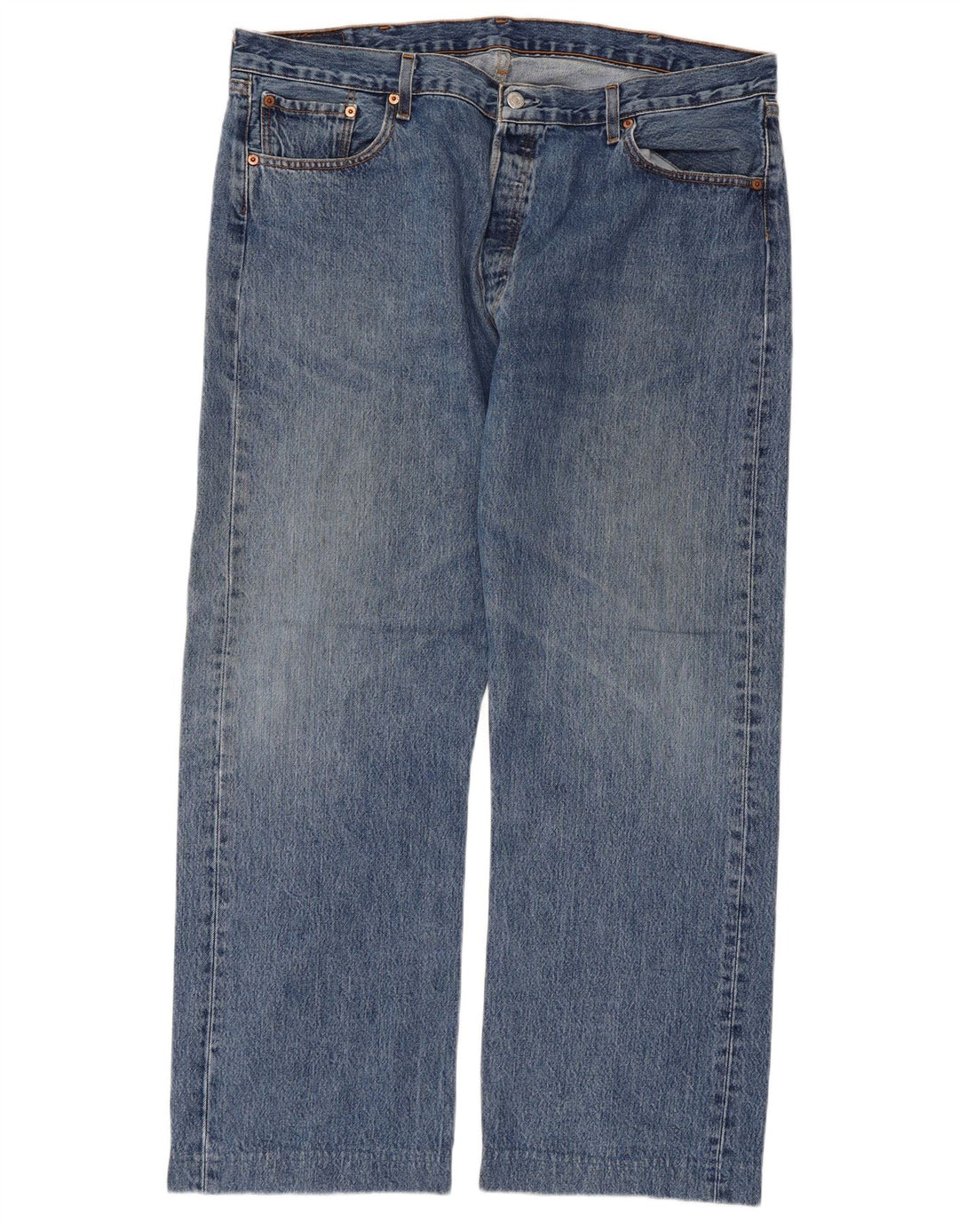 LEVI'S Jean Droit 501 Homme W40 L29 Bleu Coton