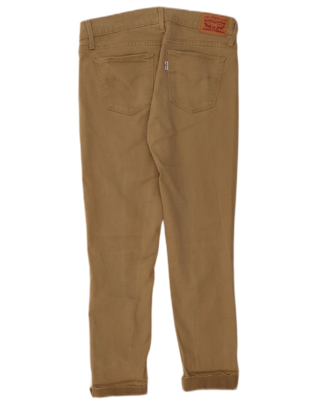 LEVI'S Pantalon Décontracté Skinny 711 Femme W27 L24 Coton Beige