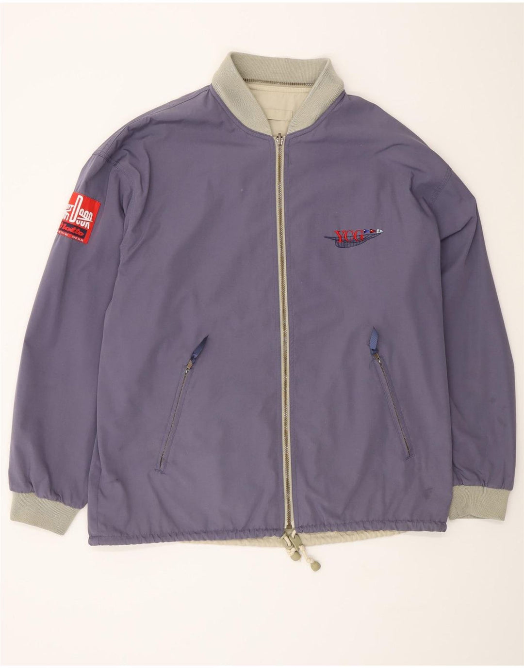 Lotto Veste réversible pour homme UK 42 XL Violet Colourblock