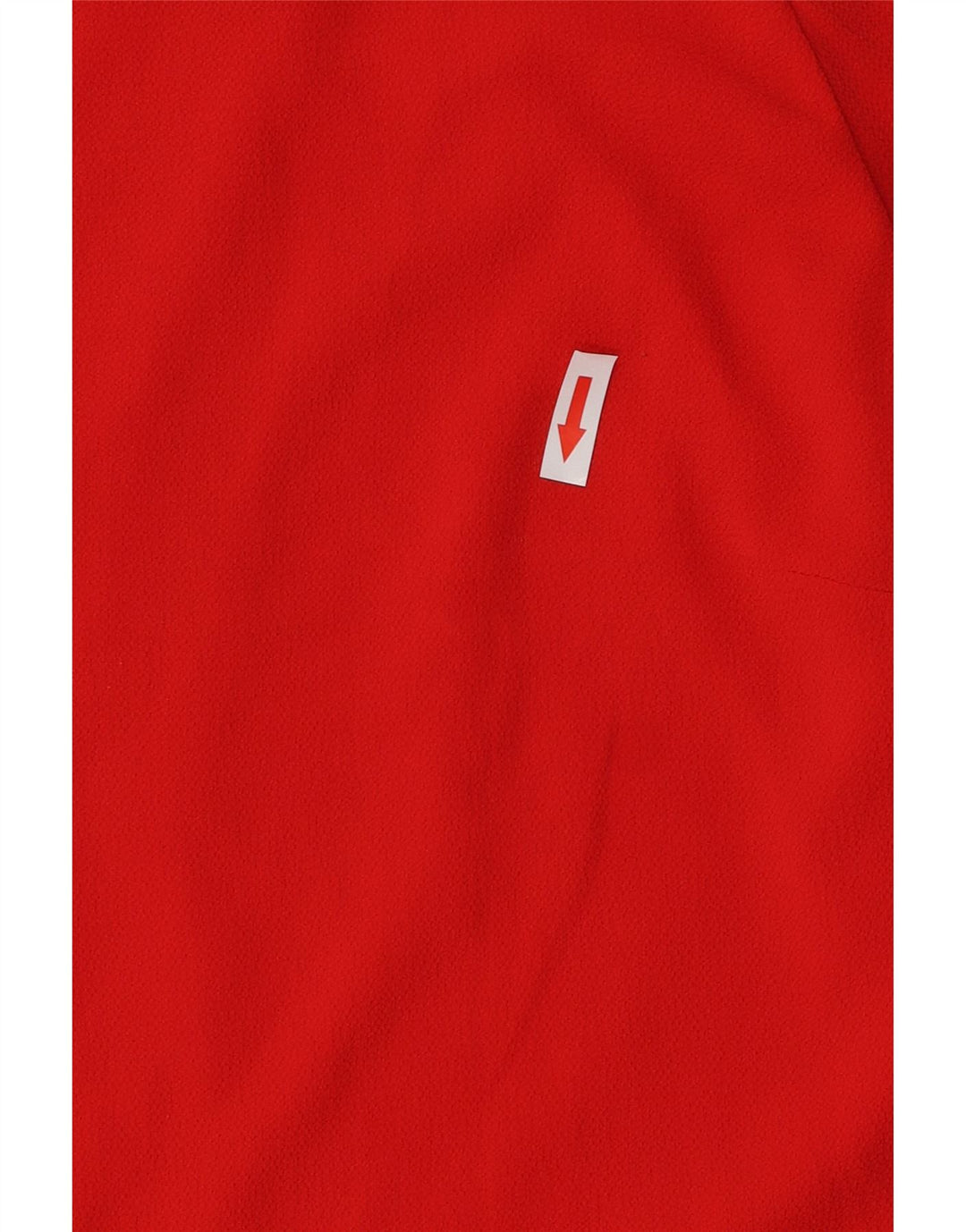 Zara Robe à épaules dénudées pour femme UK 10 Petit Rouge
