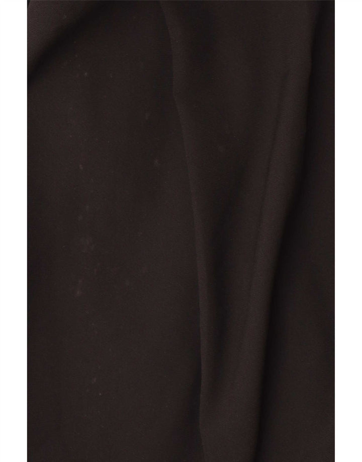 Marks & Spencer Jupe portefeuille pour femme UK 12 Medium W28 Noir Polyester