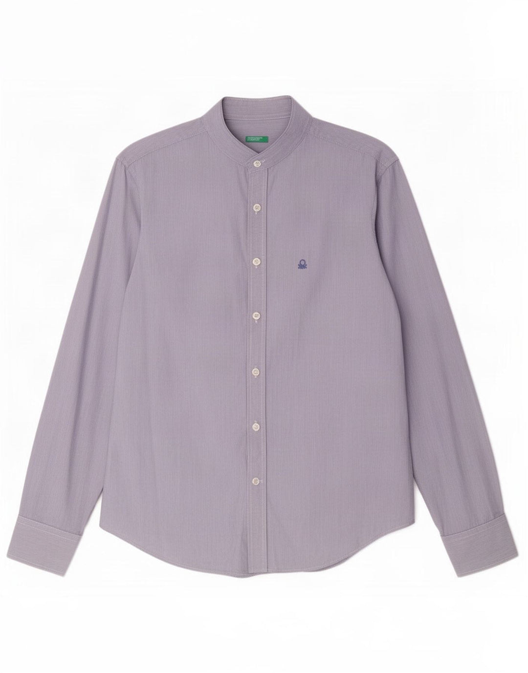 Benetton Chemise Homme Petite Rayure Bleue
