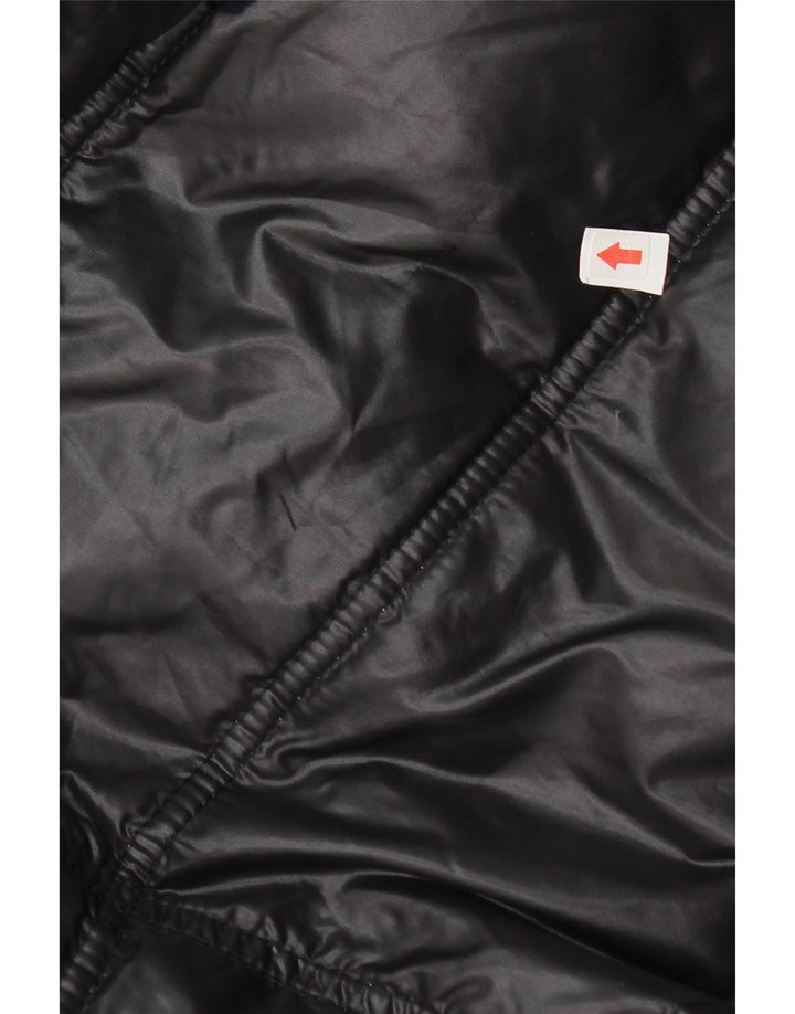 Moncler Veste matelassée à capuche pour fille 9-10 ans en polyamide bleu marine