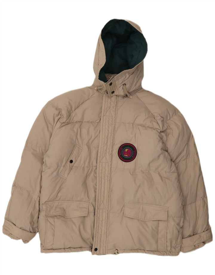 Brugi Veste réversible rembourrée à capuche pour homme IT 54 2XL Vert