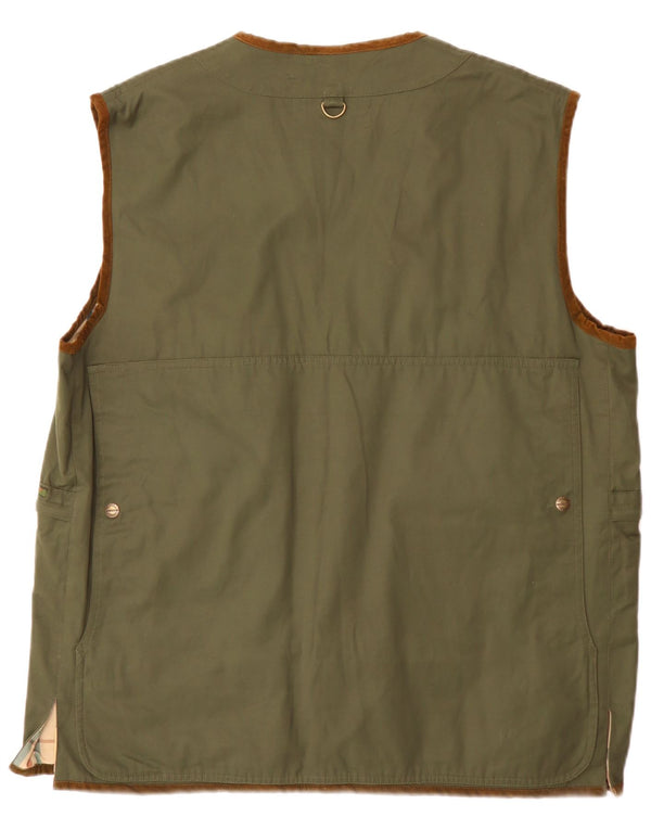 Univers Gilet utilitaire pour homme UK 44 2XL Vert Coton Classique