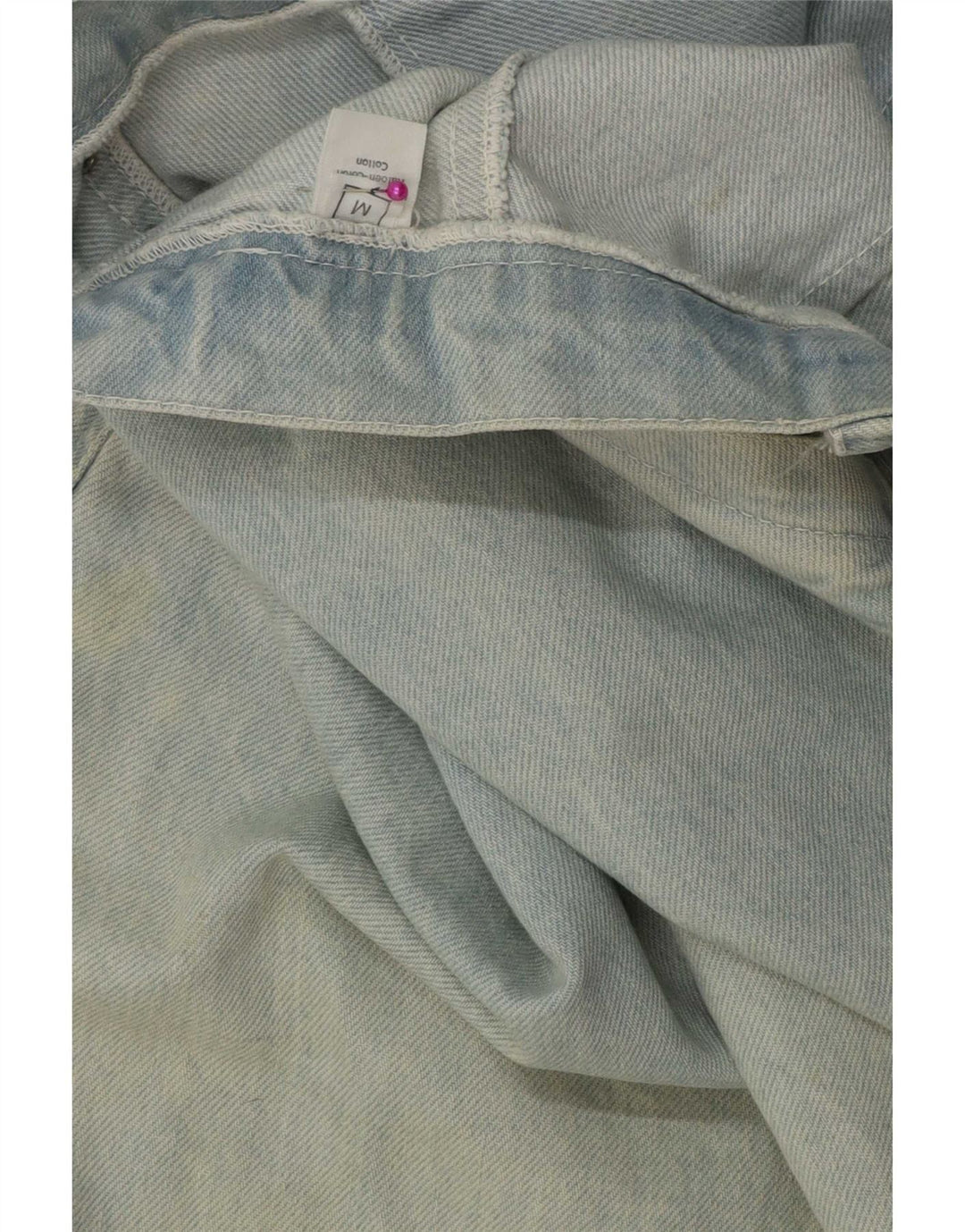 jupe en denim femme vintage Moyen W28 Coton Bleu