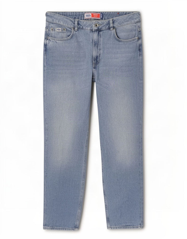 Superdry Jean Capri Ruby Slim W30 L23 Homme Bleu Coton