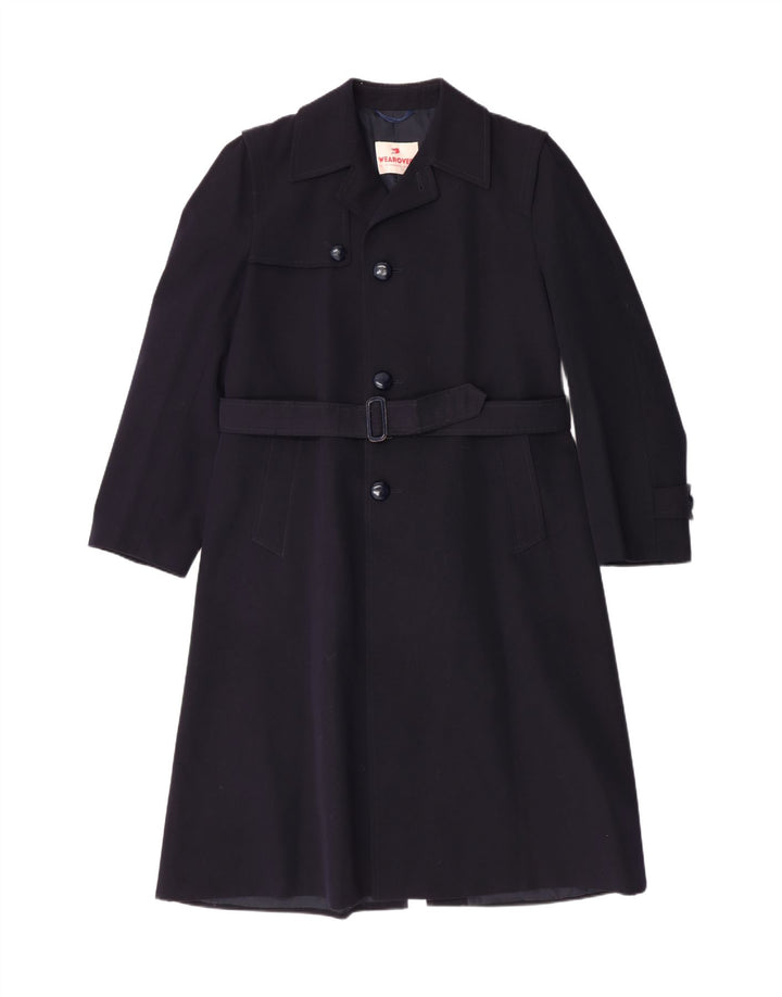WEAR OVER Manteau Homme IT 48 Bleu Marine Moyen