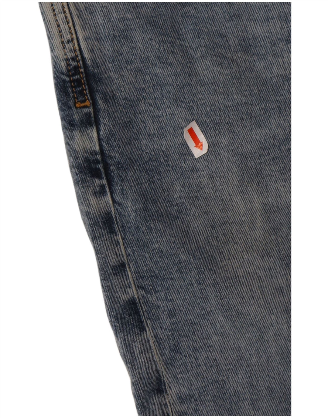 Diesel Jean Droit W31 L27 Bleu Coton Homme