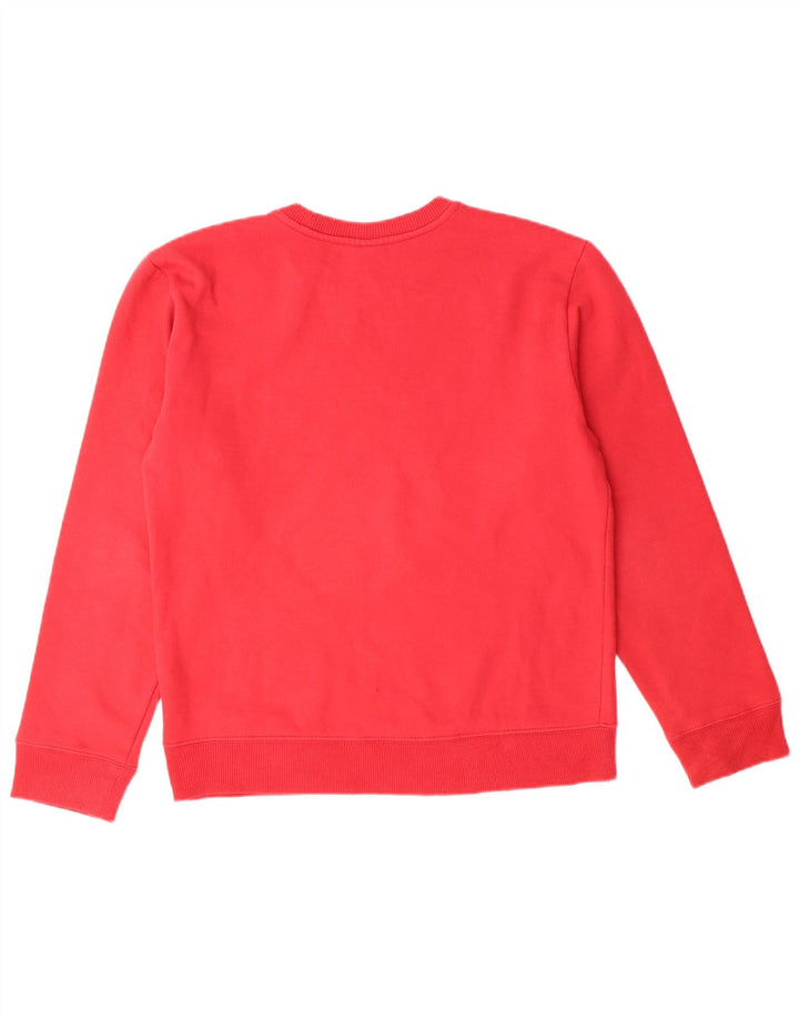 Lee Pull à col rond pour garçon 13-14 ans Rouge Coton