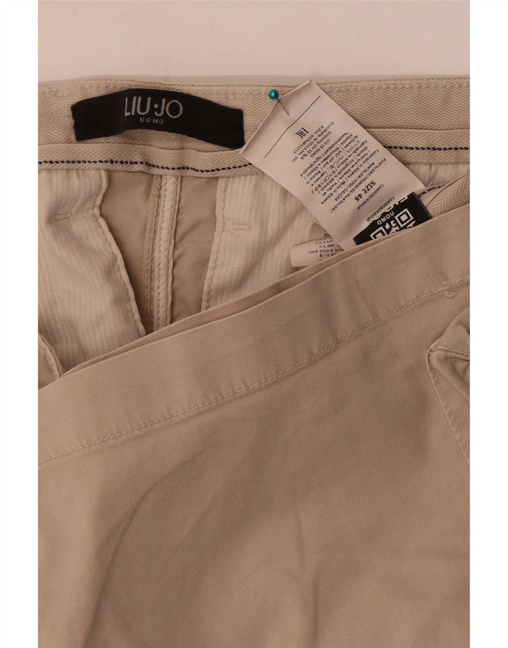 Liu Jo Short Cargo Homme IT 46 Petit W30 Coton Beige