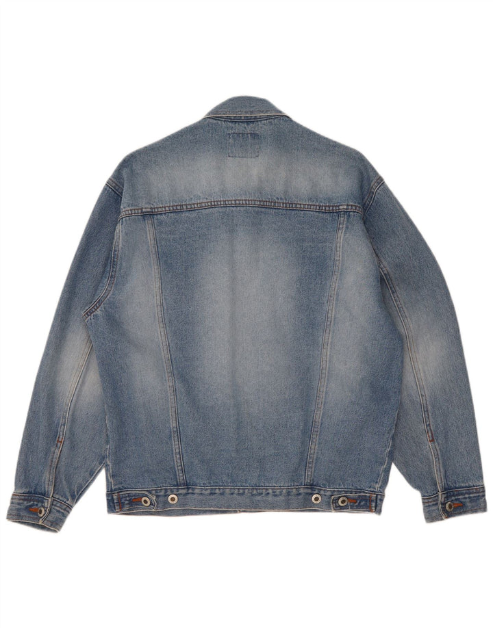 Master Veste en jean pour homme UK 38 Bleu moyen Coton