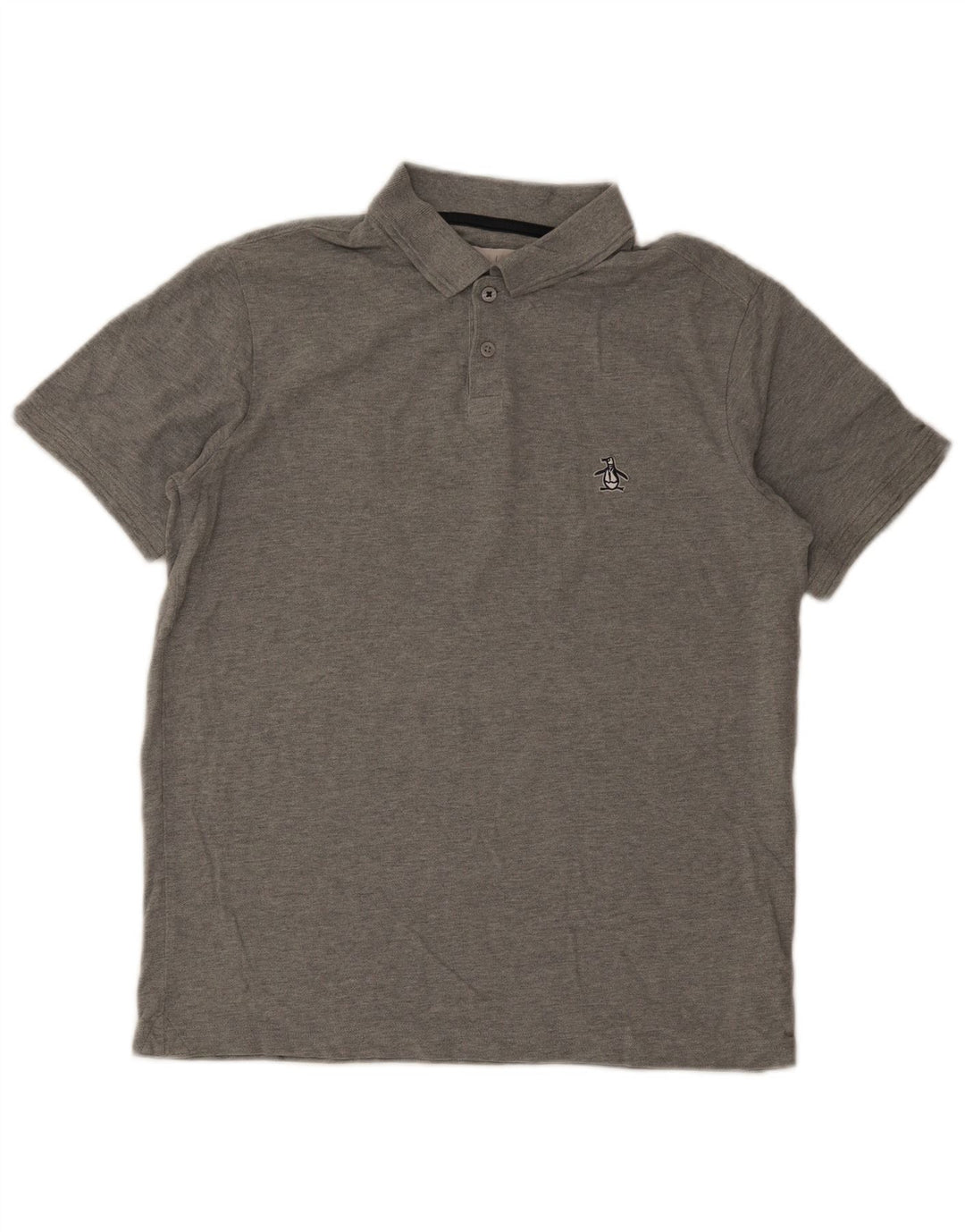Penguin Polo Homme Gris Moyen Coton