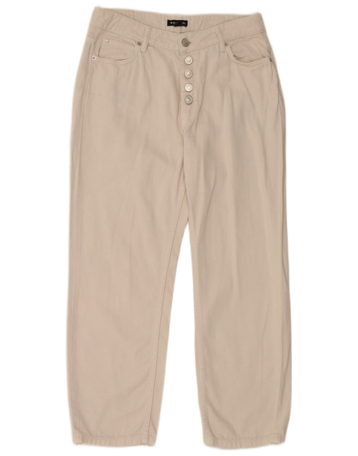 WHISTLES Jean droit femme W30 L26 coton blanc