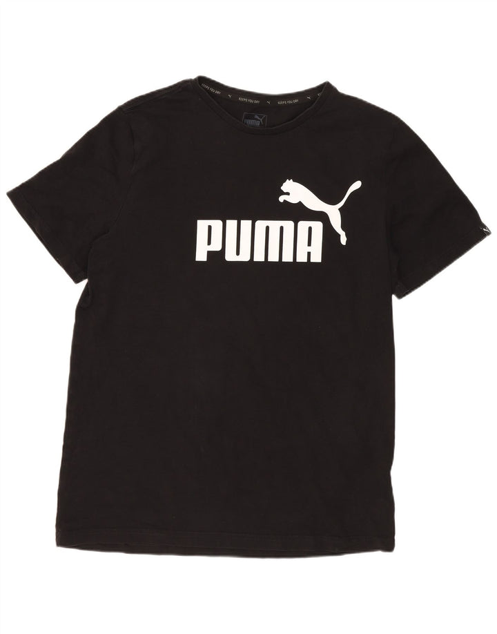 Puma T-Shirt Graphique Garçon 15-16 ans Noir