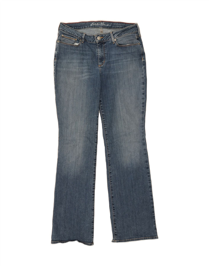 EDDIE BAUER Womens Curvy Bootcut Jeans US 10 Large W27 L32 Blue Cotton Vintage Eddie Bauer and Second-Hand Eddie Bauer from Messina Hembry 