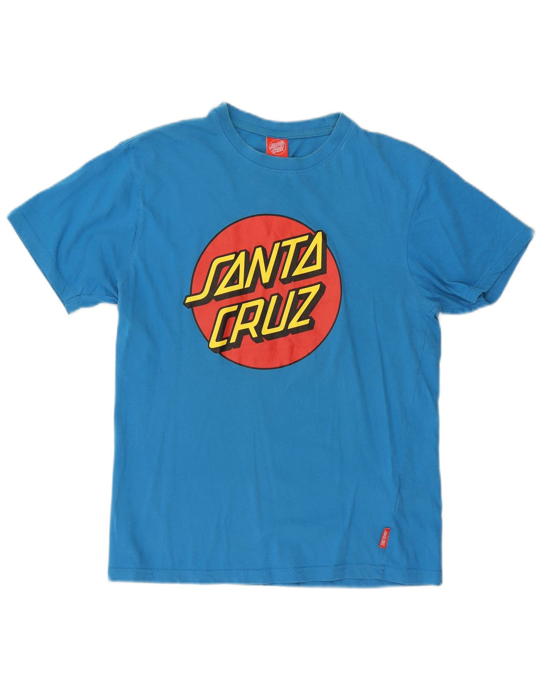 Santa Cruz T-Shirt Graphique Homme Bleu Moyen Coton