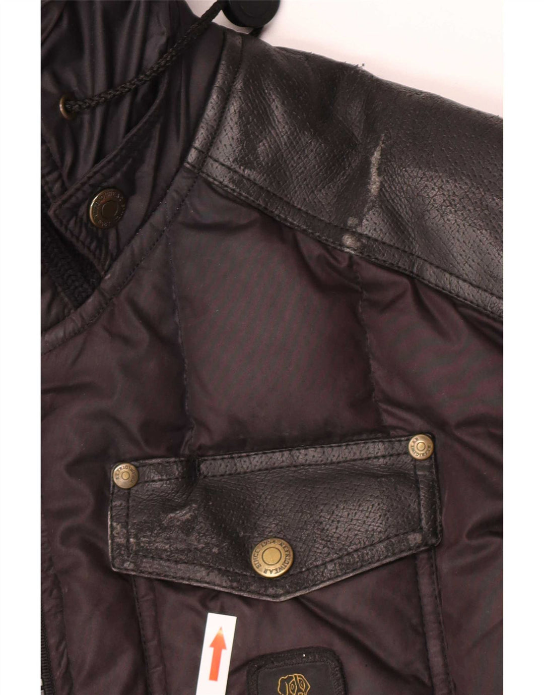 Refrigiwear Veste matelassée à capuche Cruz pour hommes UK 38 Polyester noir moyen