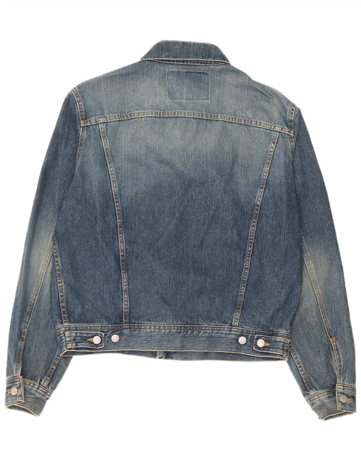 High Lands Veste en jean pour homme UK 38 Bleu moyen Coton