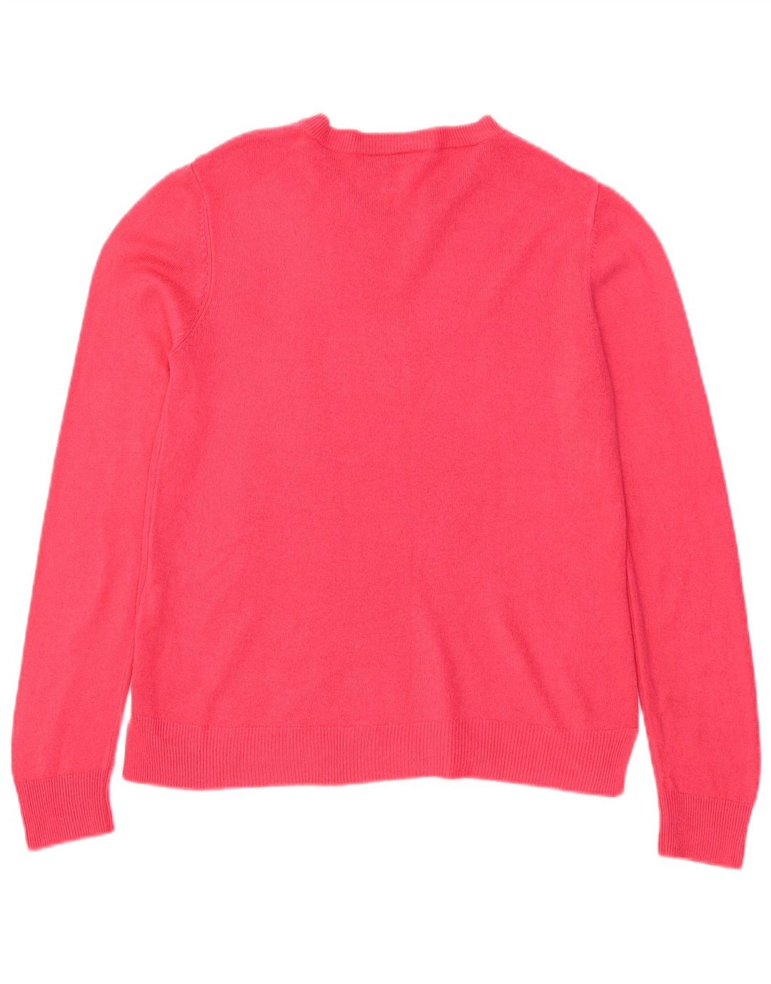 Marks & Spencer Pull à col rond pour femme UK 12 Rose moyen