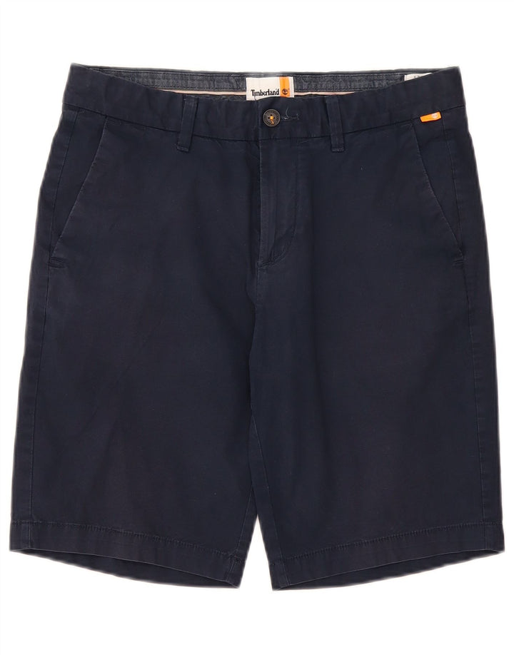Timberland Short Chino Homme W30 Bleu Marine Moyen Coton