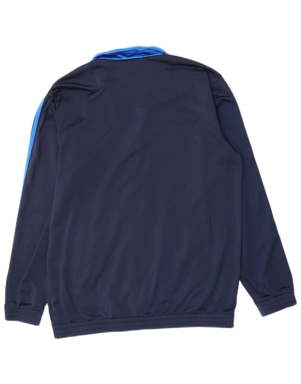 ADIDAS Veste de survêtement pour homme UK 44/46 XL Bleu marine Polyester