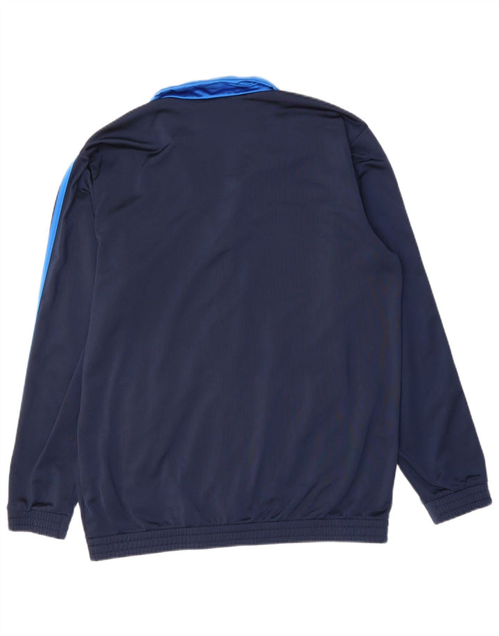 ADIDAS Veste de survêtement pour homme UK 44/46 XL Bleu marine Polyester