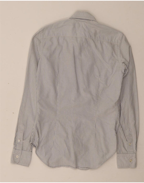 Ralph Lauren Chemise Femme US 2 XS Coton Bleu à Fines Rayures