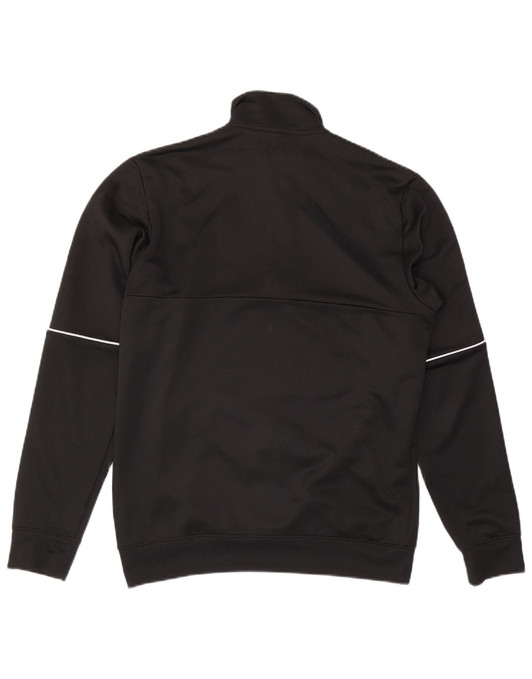 Adidas Hommes Aeroready Zip Neck Sweatshirt Jumper Moyen Noir Polyester