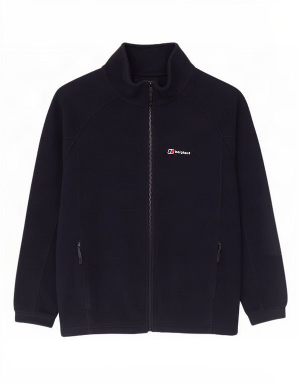 Berghaus Veste polaire doublée pour homme UK 40 Large Bleu marine Polyester