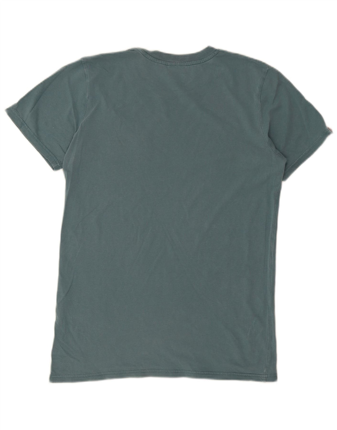 SUPERDRY T-Shirt Graphique Homme Petit Bleu Coton