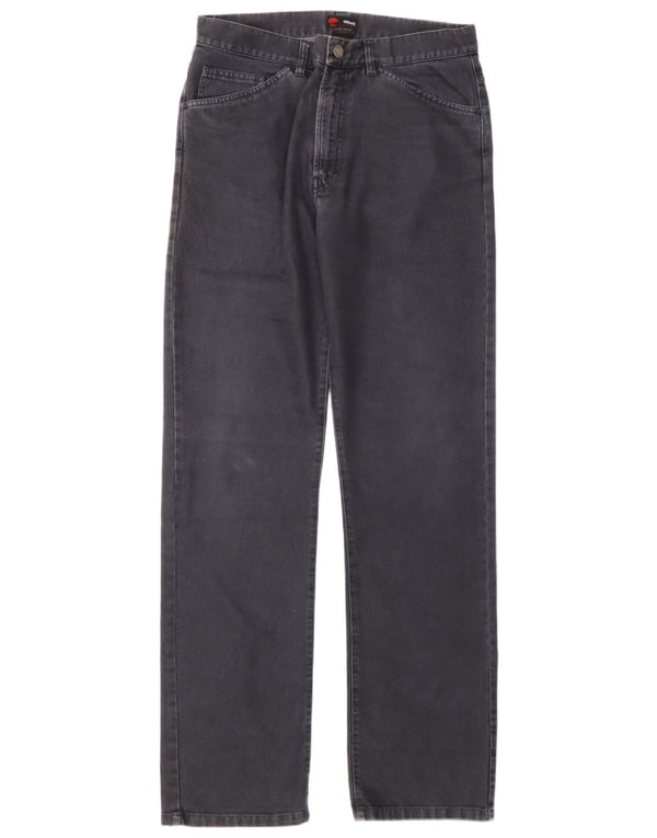 Versace Jean droit W34 L34 gris coton homme