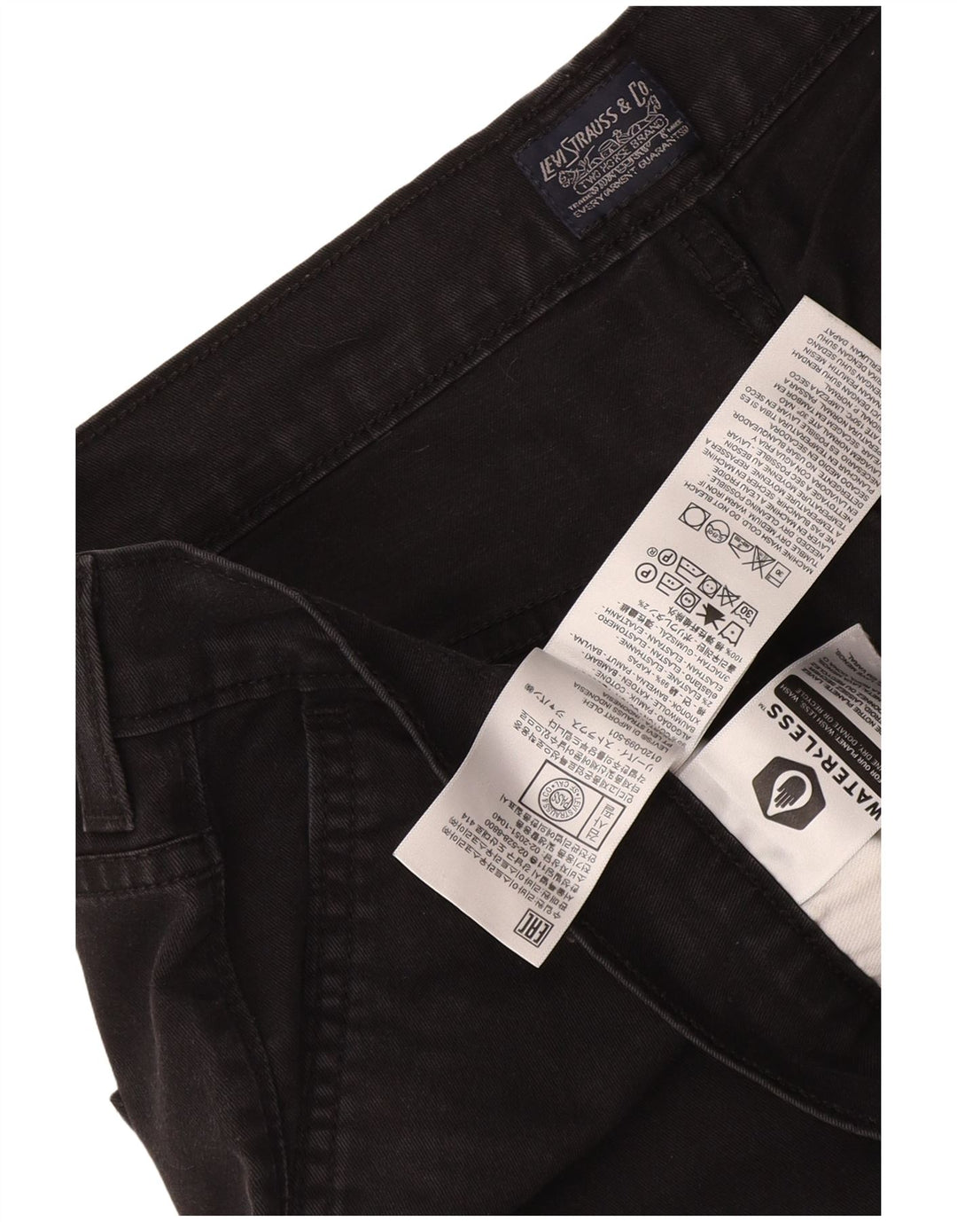 Levi's Pantalon Chino Homme W36 L30 Noir Coton