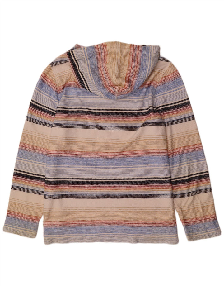Fat Face Pull à capuche pour homme XL rayé multicolore