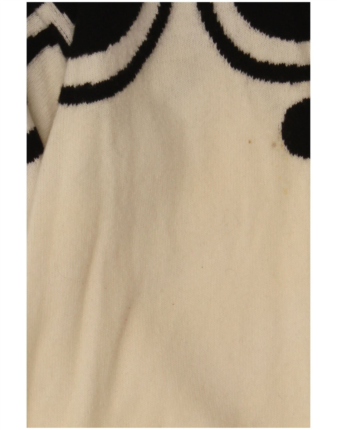 Valentino Pull à col rond pour femme UK 12 Medium Off White Classic