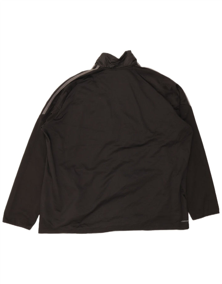 Adidas Hommes Aeroready Pull Survêtement Top Veste 2XL Noir Polyester
