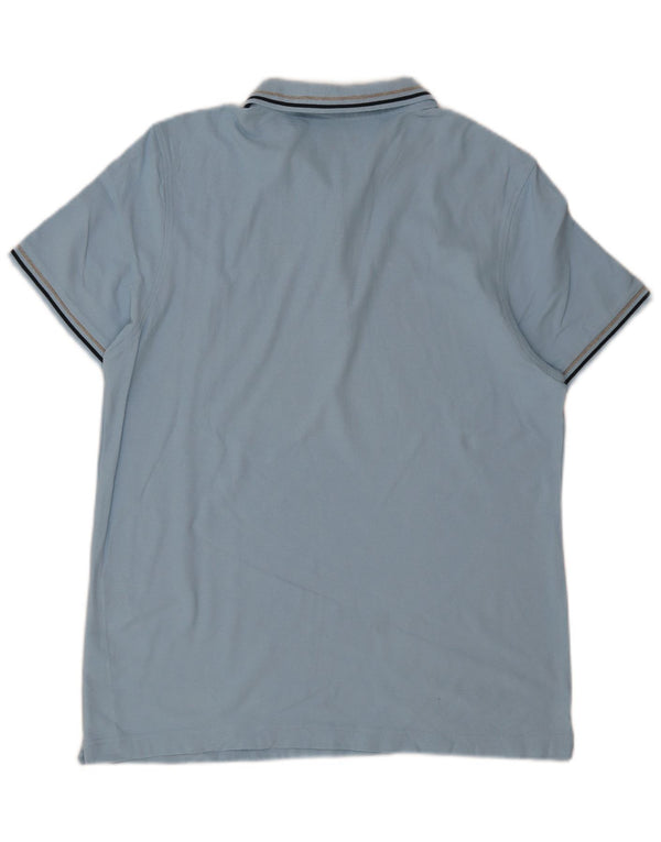 Lotto Polo Life's Homme XL Bleu Rayé Coton