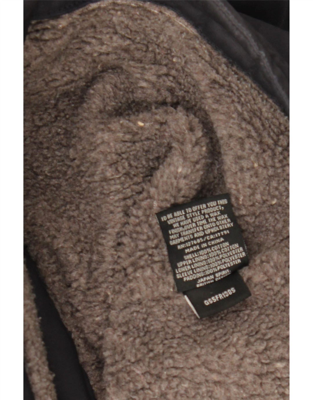 SUPERDRY Veste Parka à Capuche Femme UK 16 Large Bleu Marine Coton