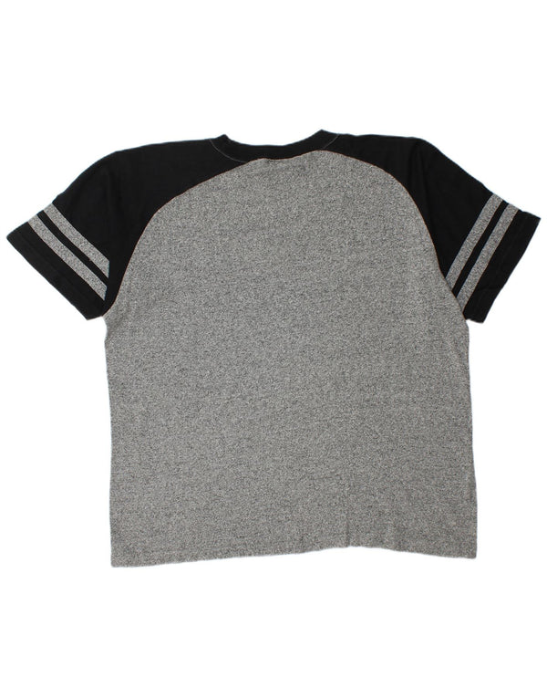 Champion T-Shirt Homme Top XL Gris Colorblock