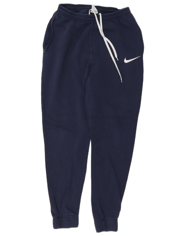 Nike Pantalon de survêtement pour homme en coton bleu marine Taille S