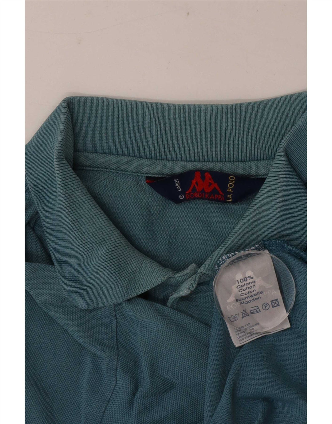 Kappa Polo Homme Grand Bleu Coton