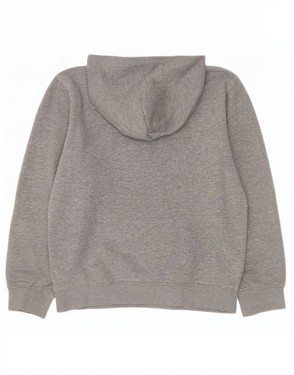 Champion Pull à capuche surdimensionné graphique pour femme UK 10 Petit Gris Moucheté