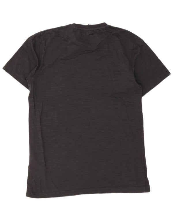 Ellesse T-Shirt Graphique Haut Noir Moyen Coton Homme