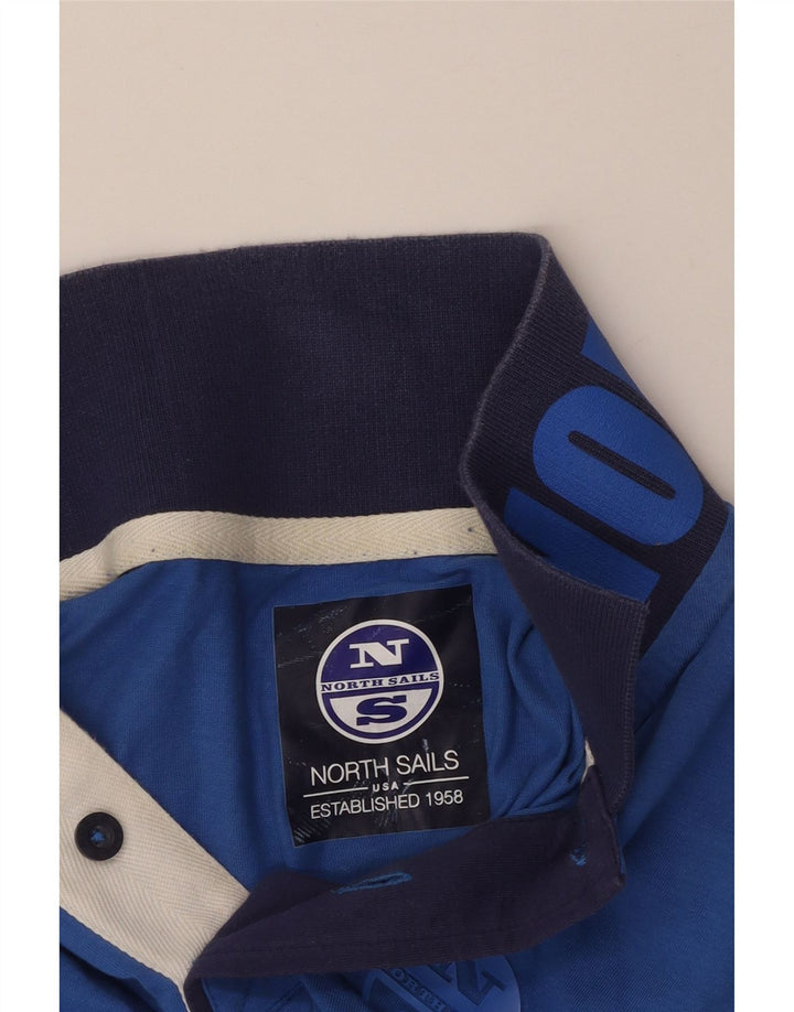NORTH SAILS Polo Graphique Homme Petit Bleu