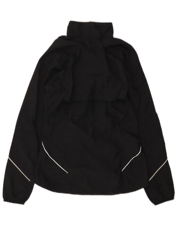 Veste de survêtement Nike Femme UK 16/18 Large Noir Polyester