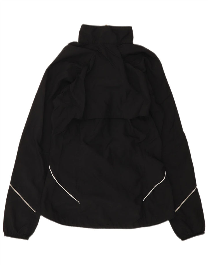 Veste de survêtement Nike Femme UK 16/18 Large Noir Polyester