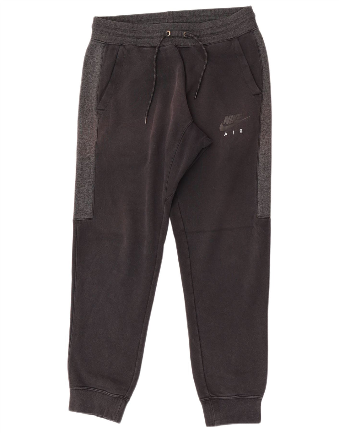 Nike Pantalon de survêtement pour homme en coton color block noir moyen