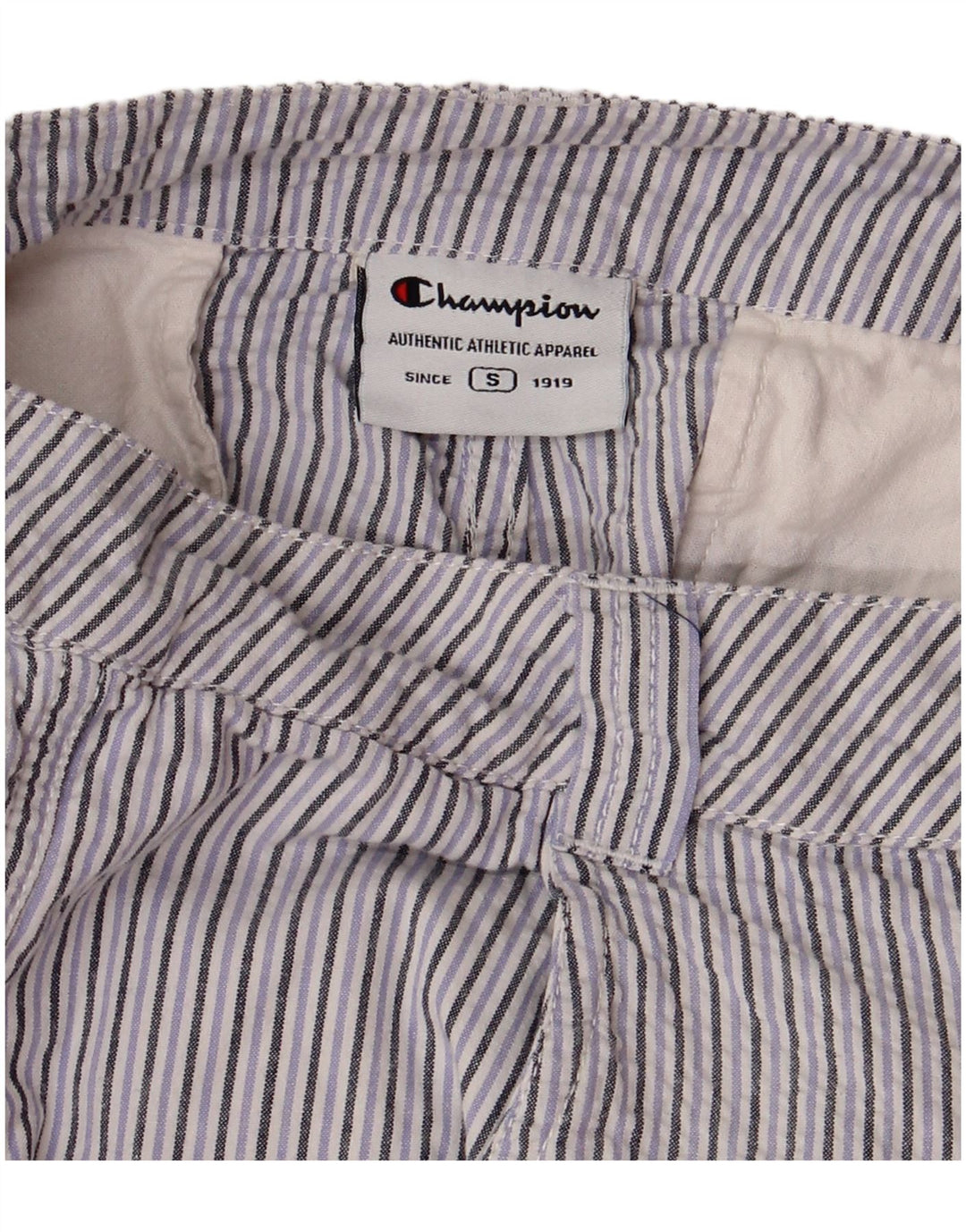 CHAMPION Short Chino Femme Petit W27 Violet Pinstripe
