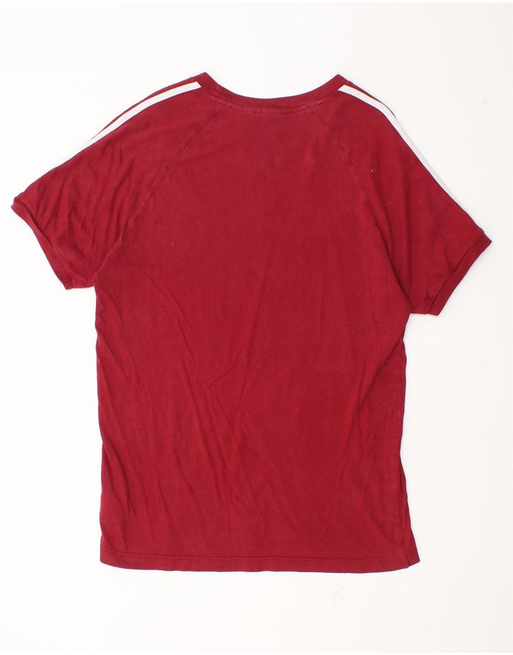 Adidas T-Shirt Homme Top Coton Bordeaux Moyen